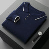 100% CASHMERE POLO - Mayfair ModaDunkelblauS