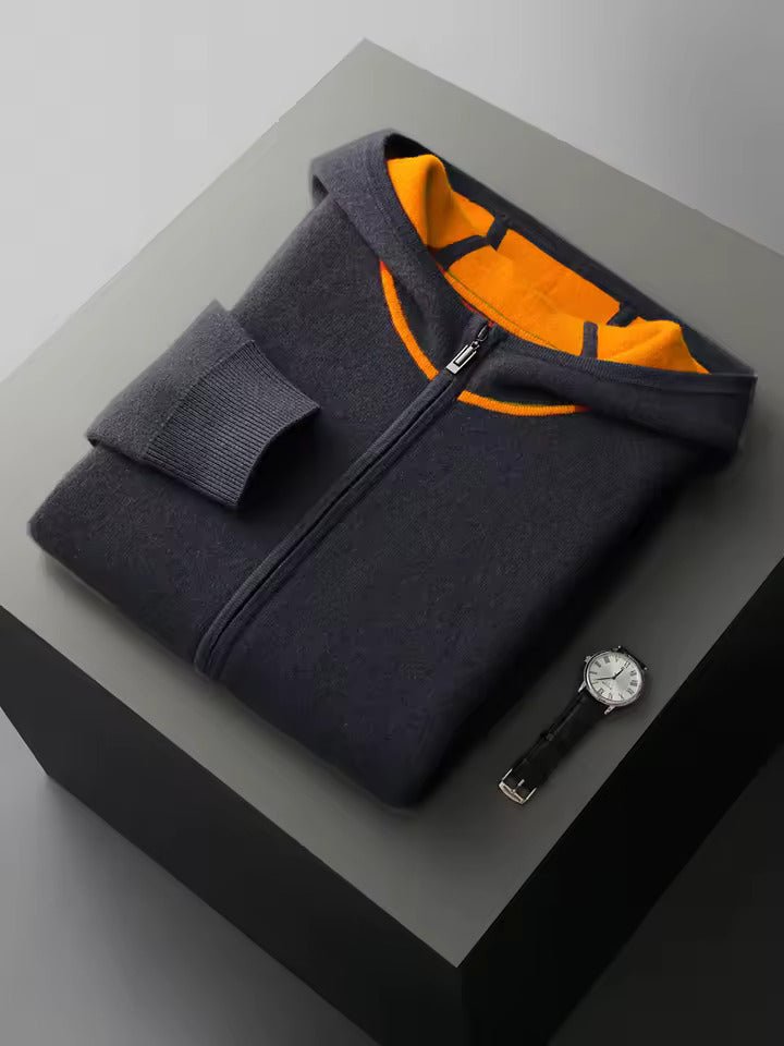 100% CASHMERE TRACKSUIT CLASSIC - Mayfair ModaSchwarzS