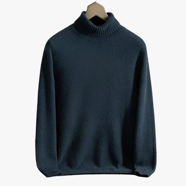 100% CASHMERE TURTLENECK - Mayfair ModaHellgrauS