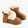 Aika - Gepolsterte niedrig geschnittene Stiefel - Mayfair ModaBeige35