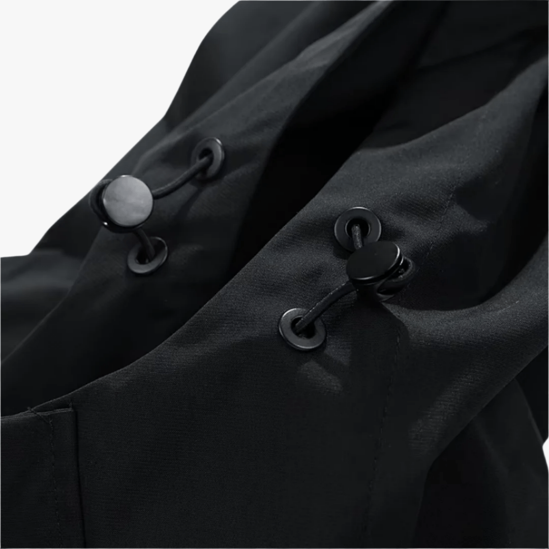 BIG SIZE WINDBREAKER - Mayfair ModaSchwarzM
