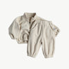 Bio - Baumwolle Plüschsuit Jogger Set – Atmungsaktiv & Hypoallergen für Empfindliche Haut - Mayfair Modarosa6 - 9M