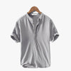 CANNES LINEN SHIRT - Mayfair ModaHellblauS