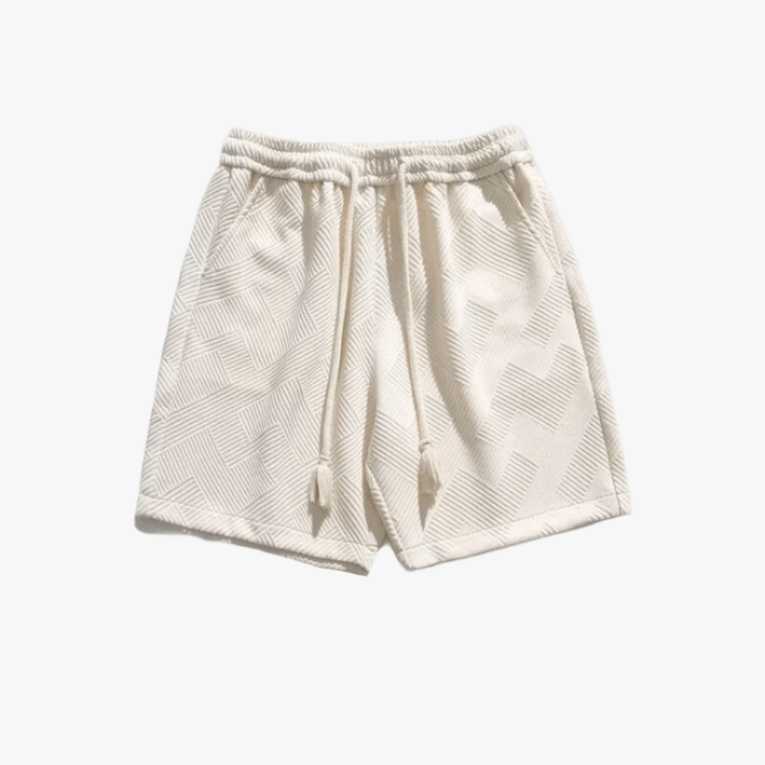 CAPRICE MYKONOS PATTERN SHORTS - Mayfair ModaKhakiS