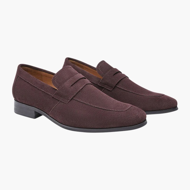 CAPRICE SUEDE PENNY LOAFERS - Mayfair ModaGrün39