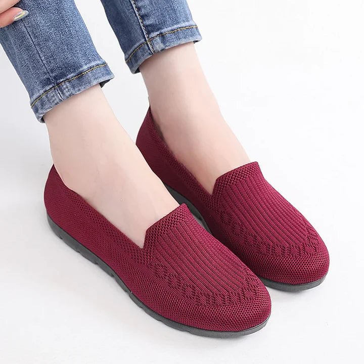 Emma - Leicht zu tragende Sneakers - Mayfair ModaRot35