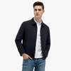 GOOSE DOWN JACKET - Mayfair ModaMarineblauS