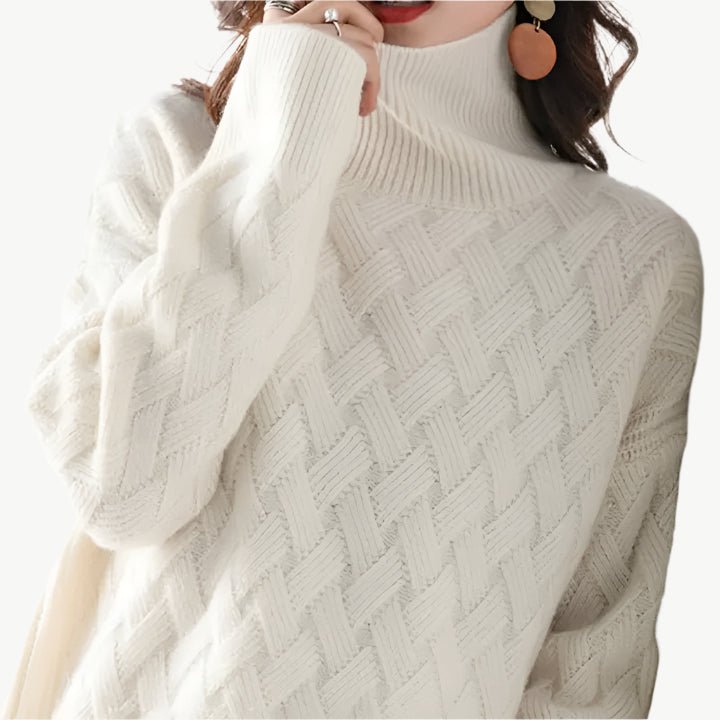 Javelle - Rollkragenpullover - Mayfair ModaWeiches ElfenbeinXS