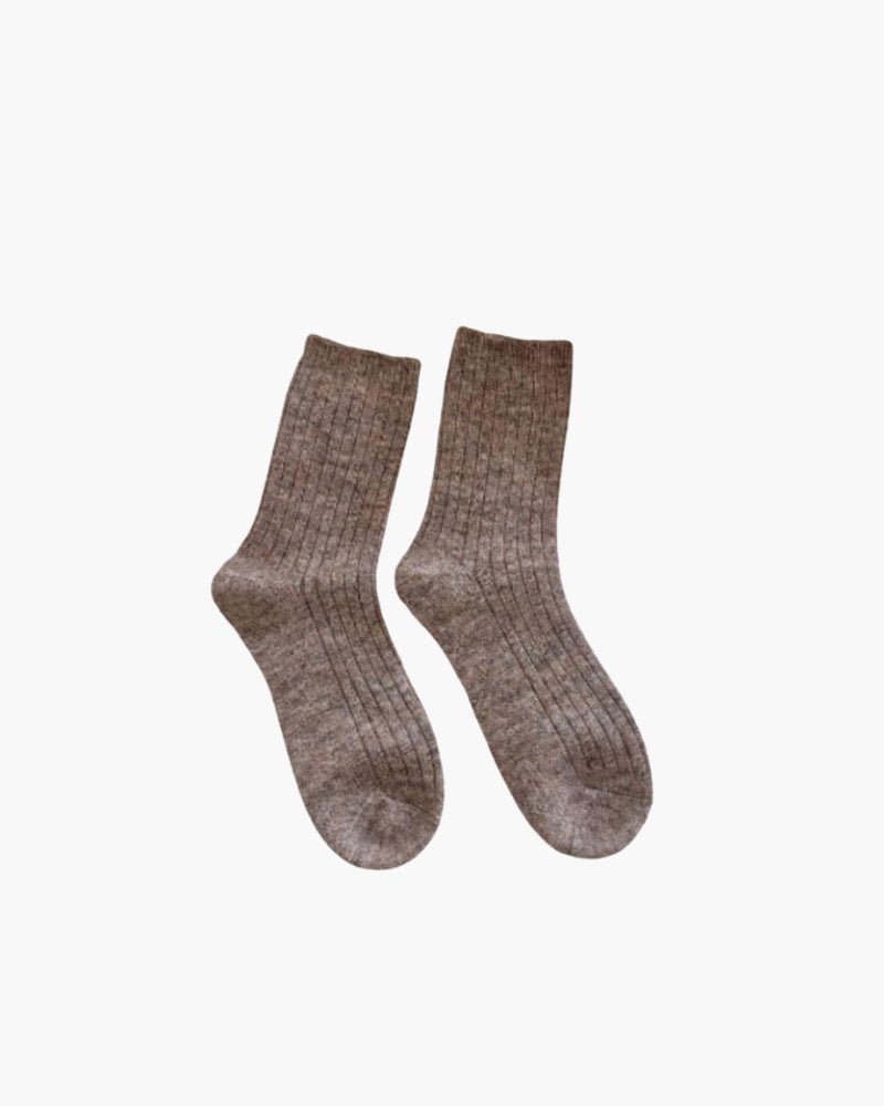 Kaschmirsocken Socken Kaufen Komfortabel Warm - Mayfair ModaBronzeEinheitsgröße