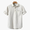 LINEN POLO - Mayfair ModaBeigeS