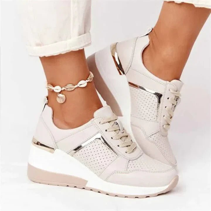 Mae - Langlebige Turnschuhe - Mayfair ModaBeige35