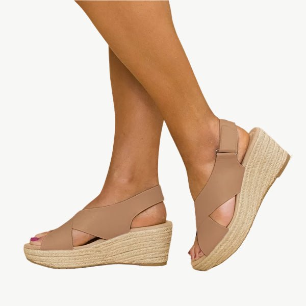 Olivia - Stützende, modische Sandalen - Mayfair ModaSchwarz35
