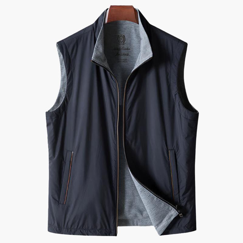 SLIM CUT FLEECE BODY WARMER - Mayfair ModaMarineS