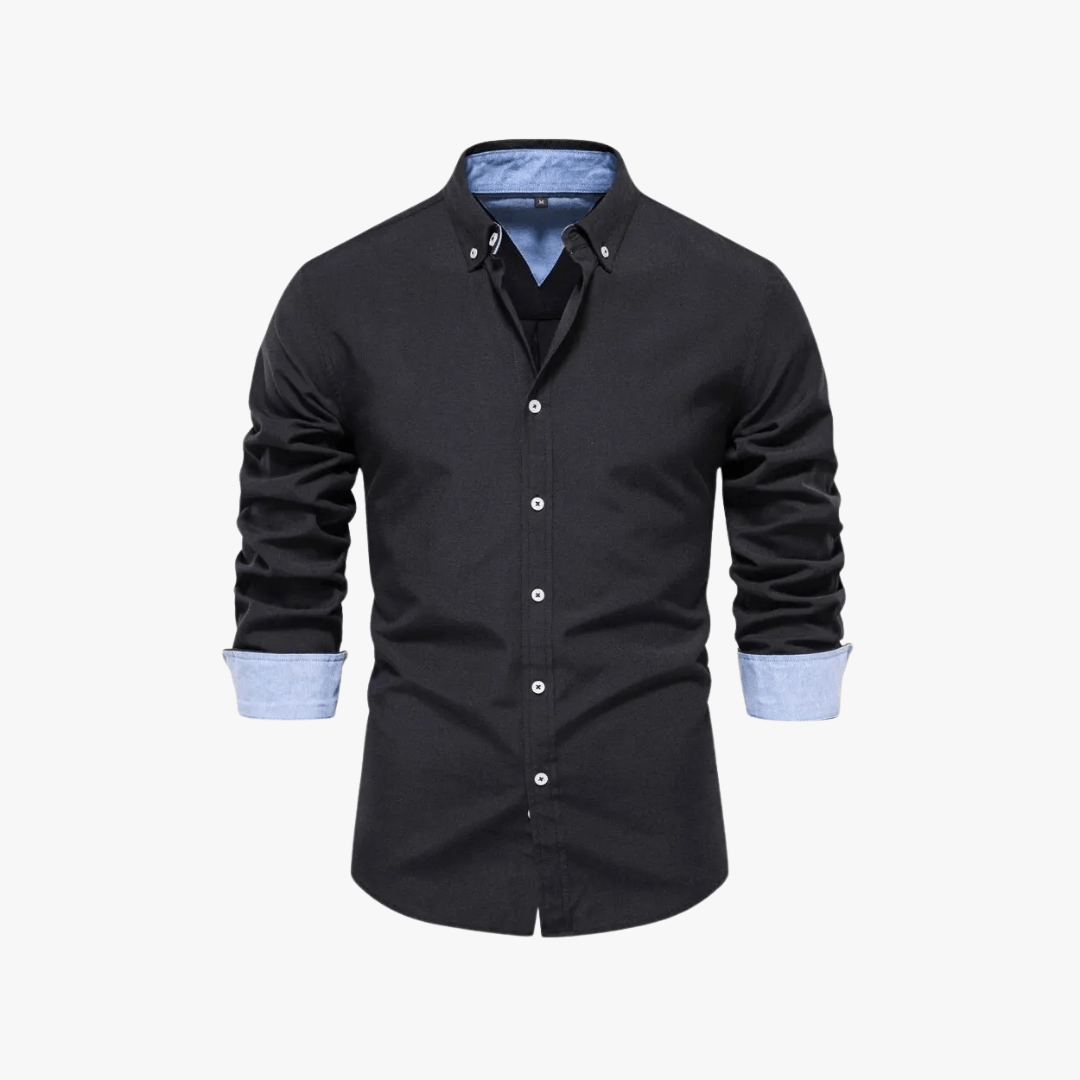 SPRING COTTON BLEND SHIRT - Mayfair ModaMarineS