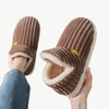 Tara - Flauschige Hausschuhe - Mayfair ModaBraun Hoch36 - 37