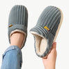 Tara - Flauschige Hausschuhe - Mayfair ModaGrau Niedrig36 - 37