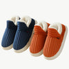 Tara - Flauschige Hausschuhe - Mayfair ModaMarineblau Mittel36 - 37