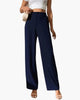Weitbeinhose Mit Fließender Silhouette - Mayfair ModaMarineblauS