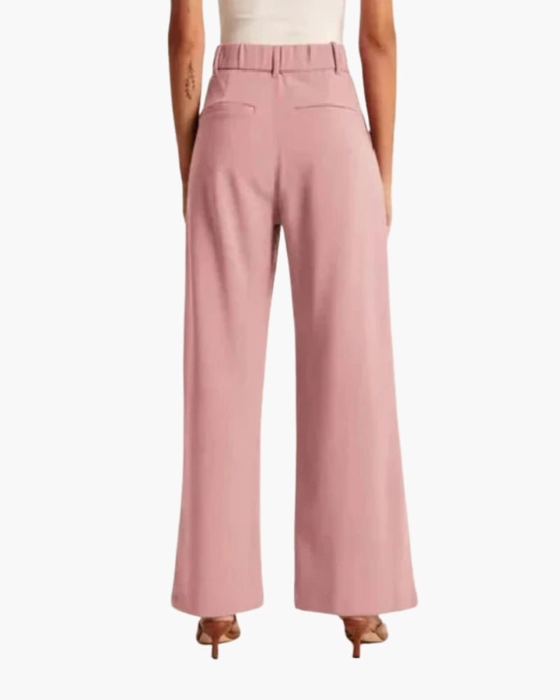 Weitbeinhose Mit Fließender Silhouette - Mayfair ModaMarineblauS